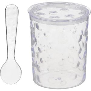 Lyth Plast Acrylic Legumes Box Set, 4 Pieces, 1250 ml - Clear