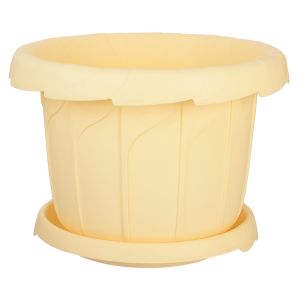 Plastic Roman planter Holder, 60 cm - Yellow