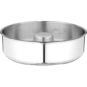 Al Ahram Aluminum Cake Mold, 25 cm - Silver