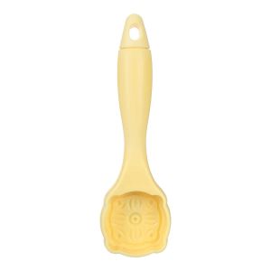 Plastic Pastry Formation Mold, Spoon Shape, 18 cm - Yellow