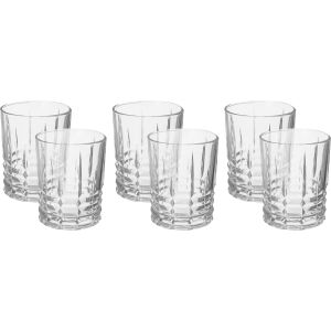 Blink Max Glass Cup Set, 6 Pieces, 350 ml - Clear