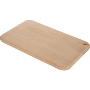 Elsaudi Red Beech Wood Cutting Board, 40×25×2.5 cm - Wooden