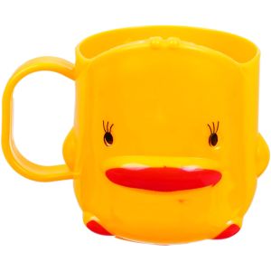 Plastic Juice Mug, 100 ml - Yellow