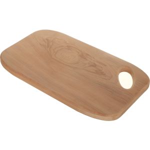 Elsaudi Red Beech Wood Cutting Board, 40×25×2.5 cm - Wooden