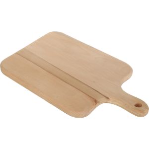 Elsaudi Red Beech Wood Cutting Board, 40×25×2.5 cm - Wooden