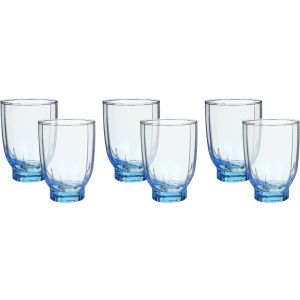 Pasabahce Glass Cup Set, 6 Pieces, 320 ml - Clear