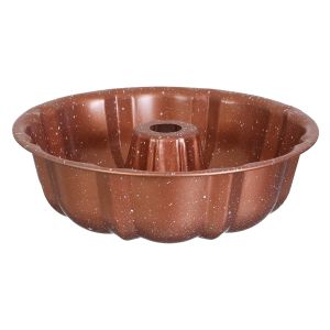 Round Granite Cake Mold, 23 cm - Copper