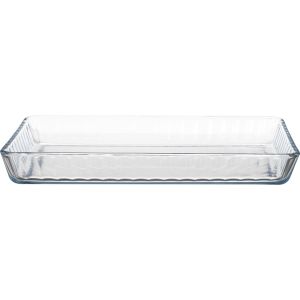 Pasabahce Thermal Glass Rectangular Borgam Oven Dish, 2850 ml - Clear