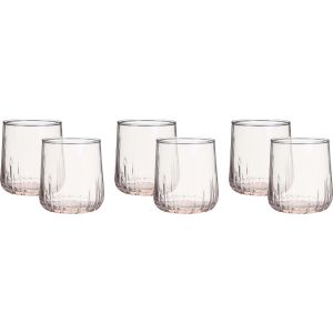 Pasabahce Glass Cup Set, 6 Pieces, 315 ml - Clear