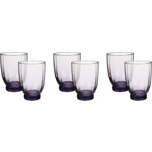 Pasabahce Glass Cup Set, 6 Pieces, 320 ml - Clear