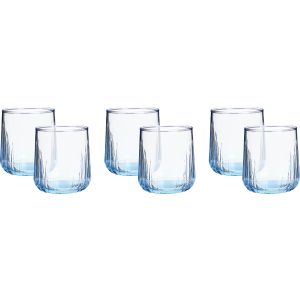 Pasabahce Glass Cup Set, 6 Pieces, 315 ml - Clear