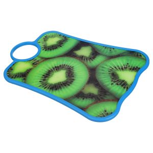 Group Tiger Plastic Cutting Board, 27×37 cm - Green Light Blue