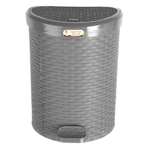 El Helal & Star Rattan Trash Bin, 40×30 cm