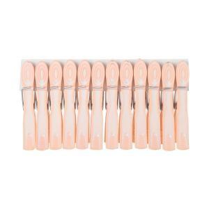 Rienamora Clothespin Set, 12 Pieces - Rose