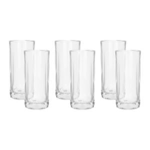 Ocean Juice Cup Set, 6 Pieces - Clear