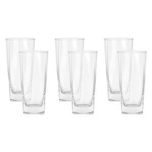 Ocean Juice Cup Set, 6 Pieces - Clear