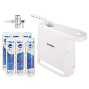 Tank 6 Pro Filter, 3 Stages, 6 Cartridges - White