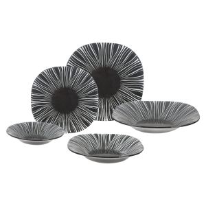 Arco Glass Arco Pyrex Dinner Set, 20 Pieces - Multicolor