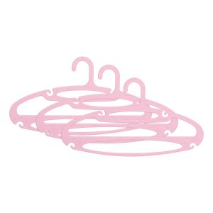 Medstar Clothes Hanger Set, 3 Pieces - Rose