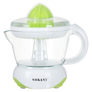 Sokany JE-601D Electric Citrus Juicer, 40 Watt, 700 ml - White