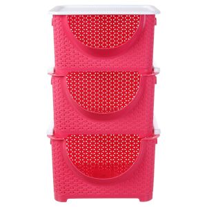 Elwatanya Plastic Trolley, 3 Floors 