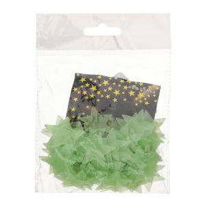 Phosphorescent Stars Set, 100 pieces, 3 cm