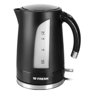 Fresh EPK17051P Electric Kettle, 2200 Watt, 1.7 Liter - Black