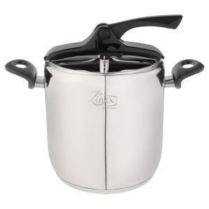 Zinox Stainless Steel Pressure Cooker, 8 Liter