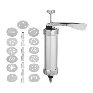 Biscuit Shapes set, 22 Pieces - Silver