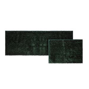Canon Chanelia Kitchen Mat Set, 2 Pieces - Dark Green