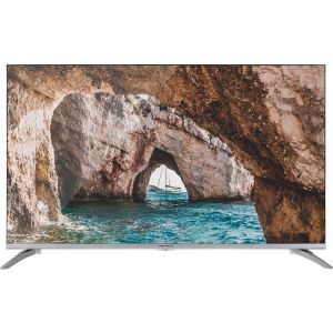 Premium Q55PW860 Android TV, 55 Inch, QLED, UHD 4K, With Built-in Receiver - Black Silver