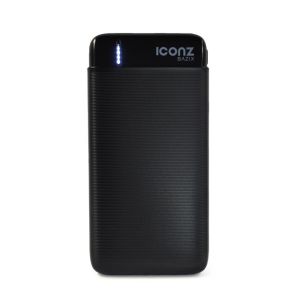 Iconz Basics XPB10CK Power Bank, 10000mAh, 2 Ports - Black