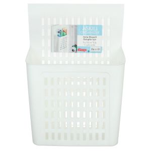 Organizer Rack Plastic , 20×9×35 cm - White