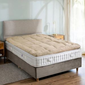 مرتبة تطرية فايبر السلطان، 160×195 سم، ارتفاع 8 سم