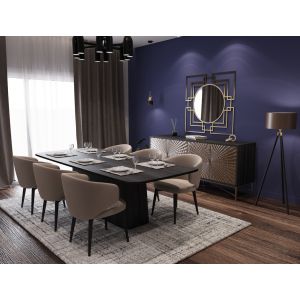 Beech Wood Master Dining Room - Multicolor