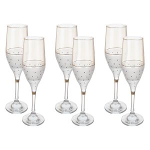 Bohemia Glasses Set, 6 Pieces - Multicolor