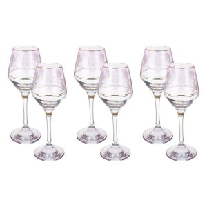 Bohemia Glasses Set, 6 Pieces - Multicolor