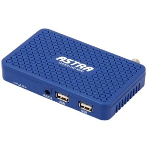 Astra 12800 U Receiver, 1080p HD, 6000 Channels - Blue