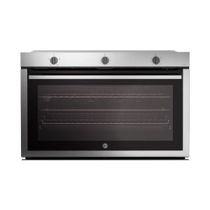 Hoover HOU911G6-EGY Built-in Gas Oven, 90x60 cm, 121 L, Full Safety - Black Silver