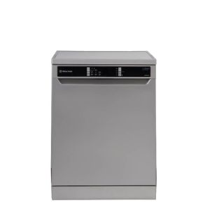 White Point WPD148HDS Dishwasher, 14 Place Settings, 8 Programs, Digital - Silver