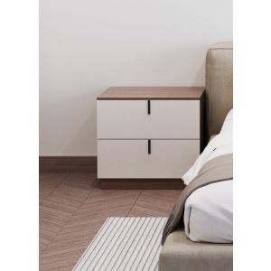 MDF Wood Modern Commode, 40x49x54 cm - White