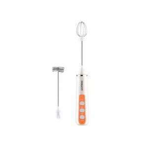 Sokany SK-02014 Nescafe Blender, Frother, Rechargeable, 1200mAh -White