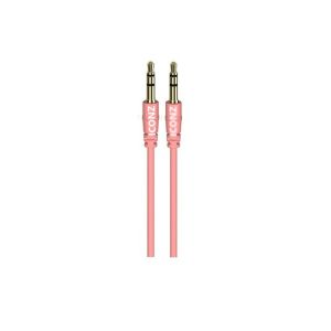 Iconz JCS1P AUX Cable, 1 Meter - Pink
