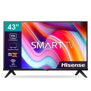 Hisense 43A4K Smart TV, 43-inch, LED, FHD - Black