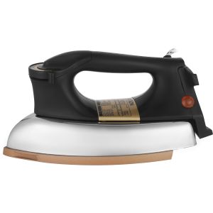 Nouval Dry Iron, 1000 Watt - Black Silver