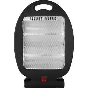 El Waleed WH2020-G-Hs 003-KH2020 Electric Heater, 2 Candles, 800 Watts - Black