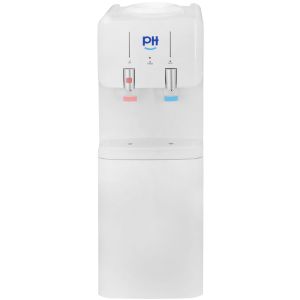 PH Water Dispenser, 2 Taps, with Cabinet - White