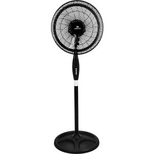 Unionaire USF19BMH-DS Stand Fan, 19 Inches, 3 Blades, 3 Speeds - Black