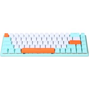 Forev FV-Q68 Mechanical Gaming Keyboard, Wired, 68 Keys, RGB Light Effects - Multicolor