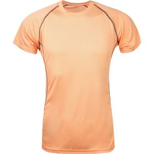 تيشيرت رياضي نص كم بوليستر للسيدات سيزر، مقاس 3XL - برتقالي فاتح
